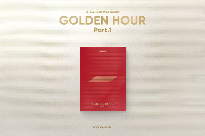 ATEEZ - GOLDEN HOUR : Part.1 (10th Mini Album) (POCA Album Ver.) - Seoul - Mate