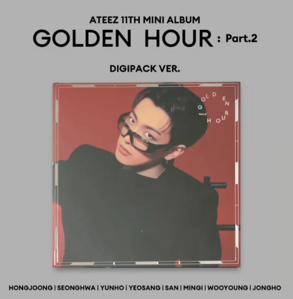 ATEEZ - GOLDEN HOUR : Part.2 Digipack Ver. (11th Mini Album) - SeoulMate