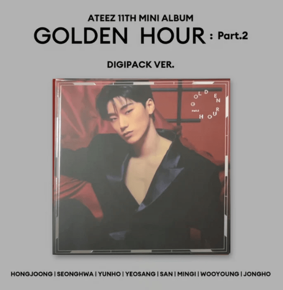 ATEEZ - GOLDEN HOUR : Part.2 Digipack Ver. (11th Mini Album) - SeoulMate