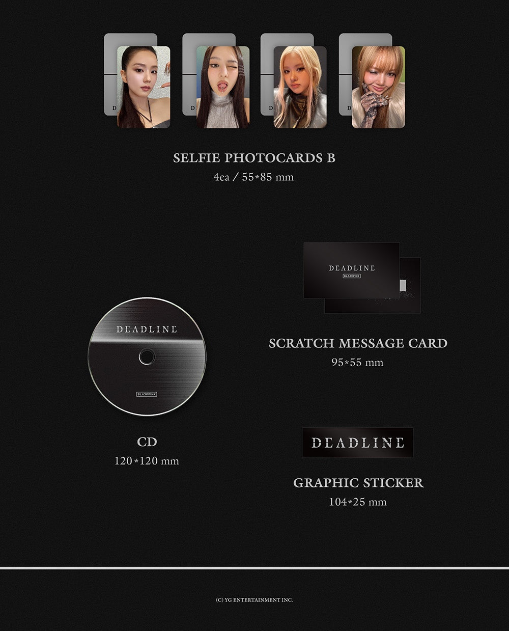 BLACKPINK - DEADLINE (Gray Ver.) (3rd Mini - Album) - SeoulMate