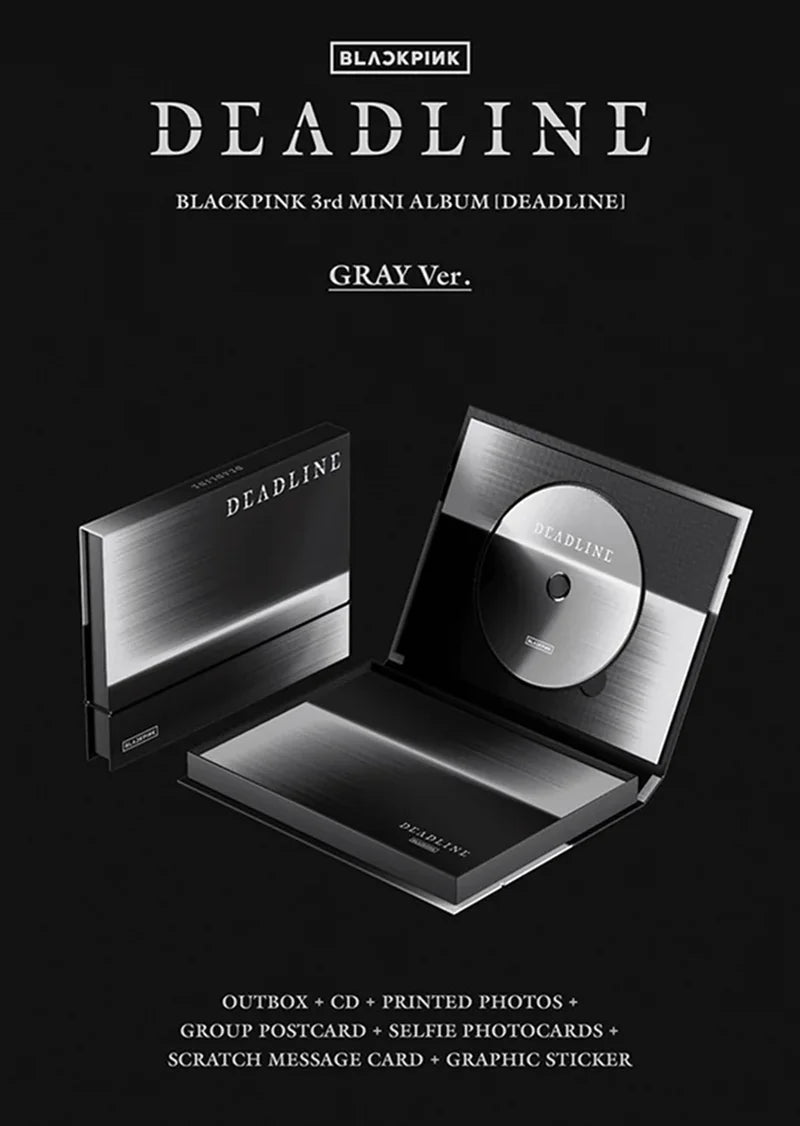 BLACKPINK - DEADLINE (Gray Ver.) (3rd Mini - Album) - SeoulMate