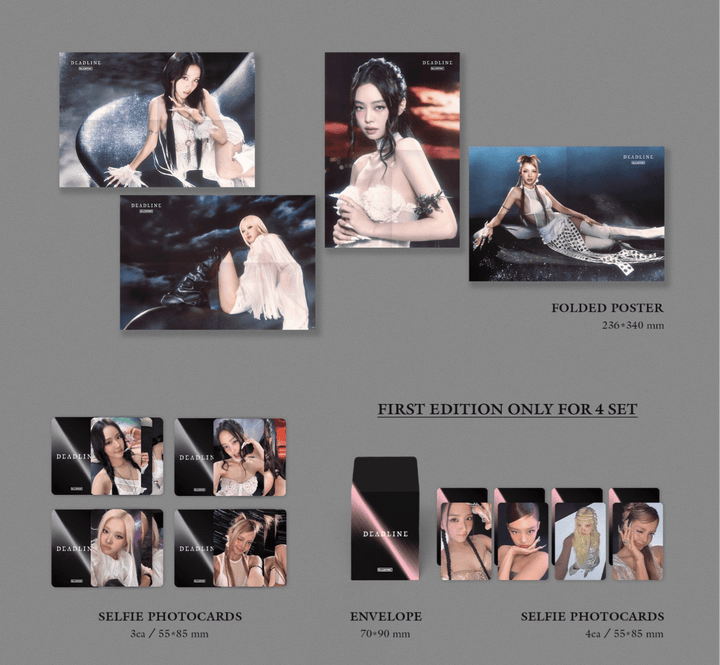 BLACKPINK - DEADLINE (Silver Ver.) (3rd Mini - Album) - SeoulMate