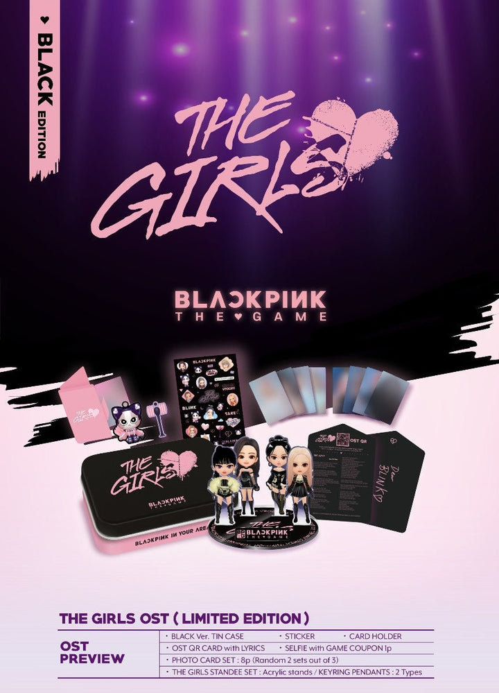 BLACKPINK - THE GIRLS (THE GAME O.S.T) Stella Ver. Limited Edition - SeoulMate