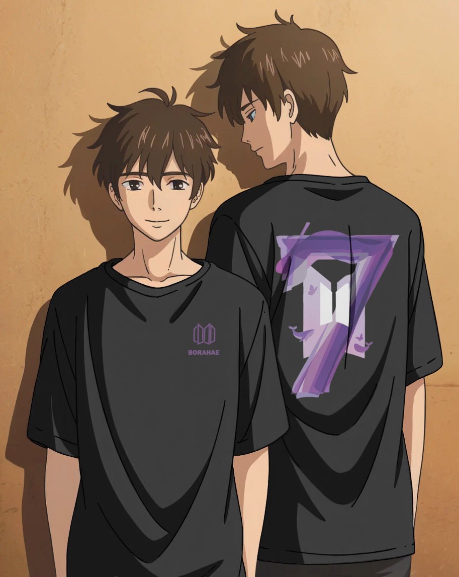 BTS Borahae "7" T-Shirt – I Purple You Army Shirt - SeoulMate