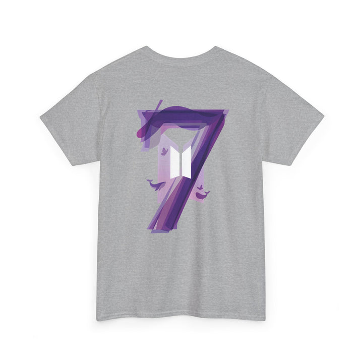 BTS Borahae "7" T-Shirt – I Purple You Army Shirt - SeoulMate