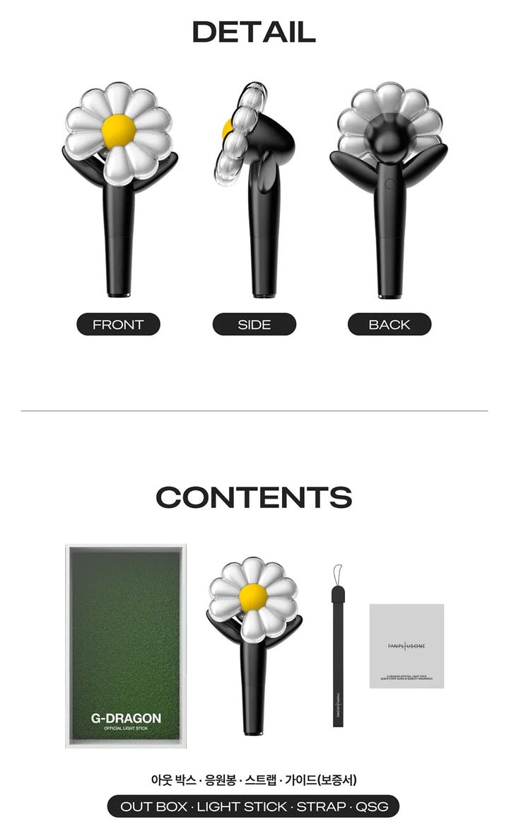 G - DRAGON (BigBang) - Official Light Stick - SeoulMate