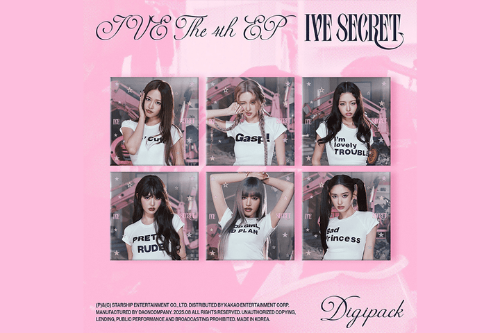 IVE - IVE SECRET (4th EP Album) (Digipack Ver.) - SeoulMate