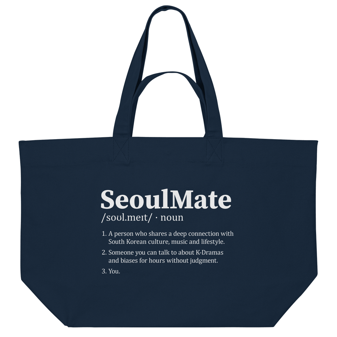K - (Pop) - Fan Organic Shopping Bag "SeoulMate" - SeoulMate