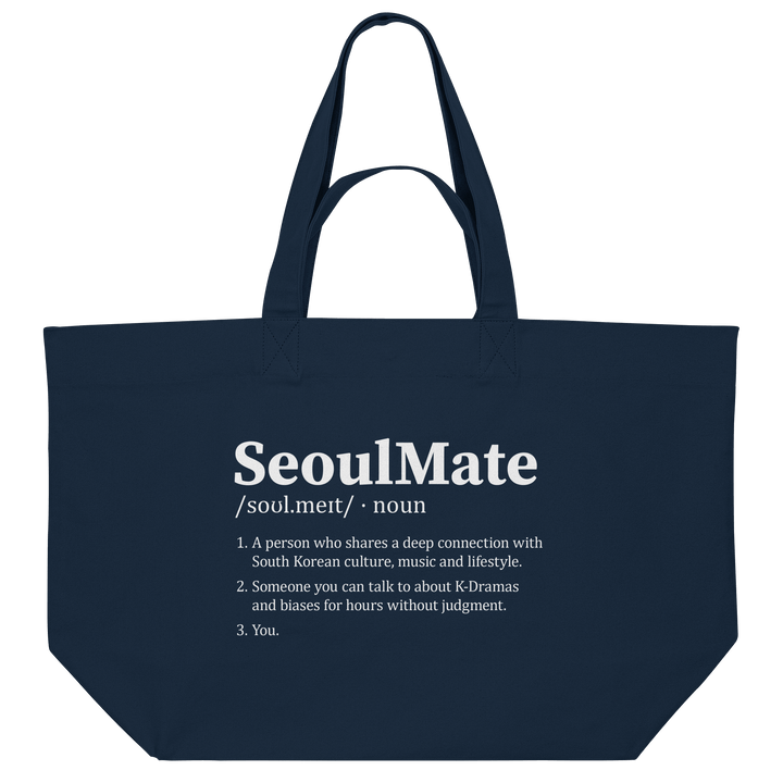 K - (Pop) - Fan Organic Shopping Bag "SeoulMate" - SeoulMate