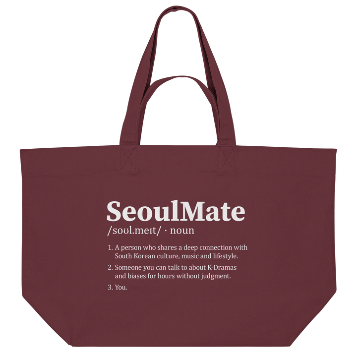 K - (Pop) - Fan Organic Shopping Bag "SeoulMate" - SeoulMate