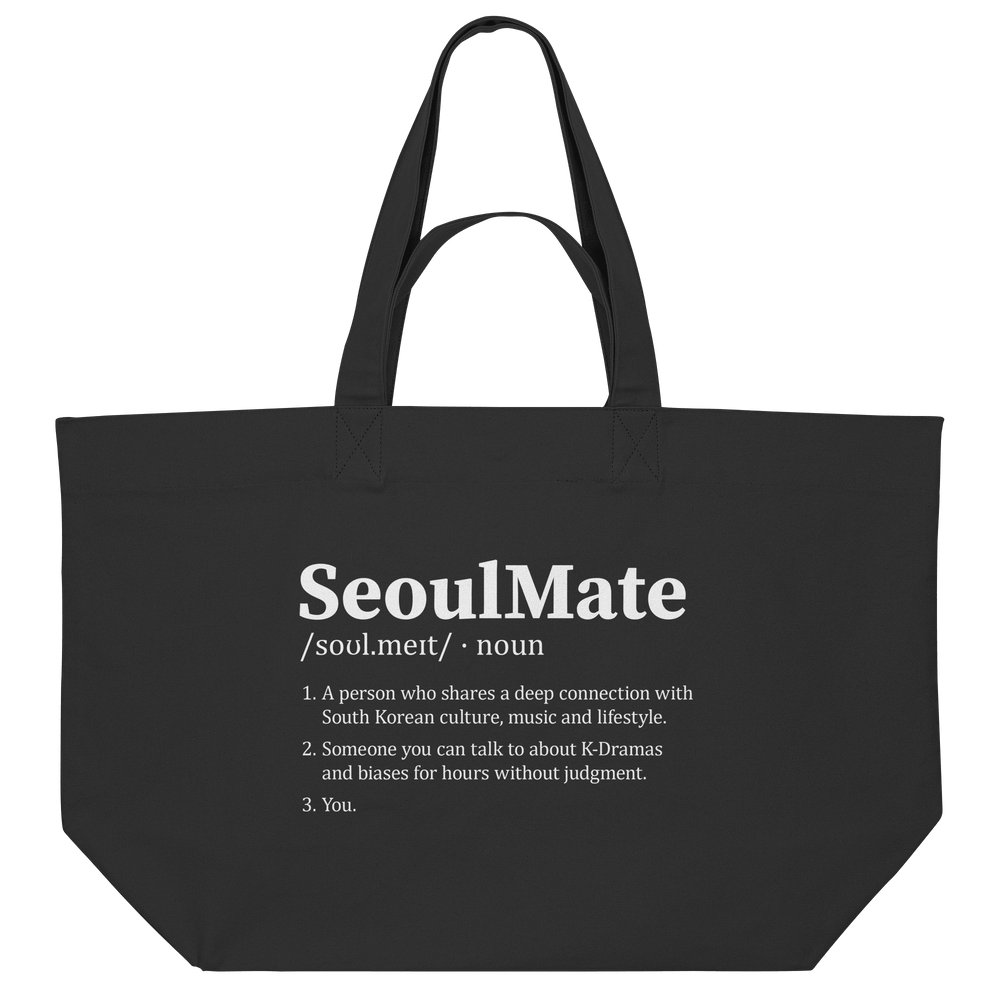 K - (Pop) - Fan Organic Shopping Bag "SeoulMate" - SeoulMate