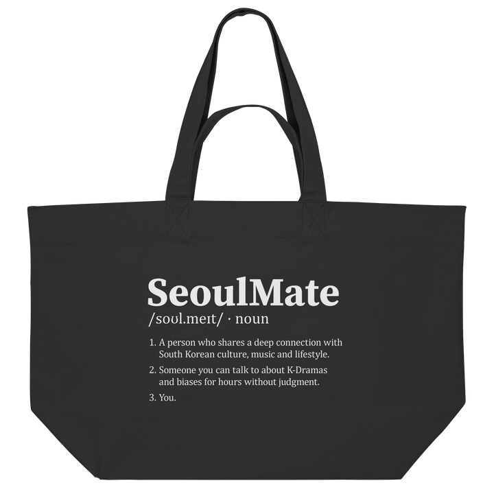 K - (Pop) - Fan Organic Shopping Bag "SeoulMate" - SeoulMate