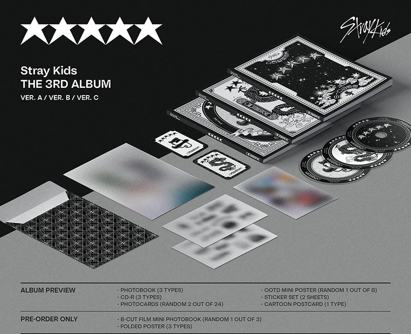 Stray Kids - 5-STAR () (3rd Full Album) – SeoulMate