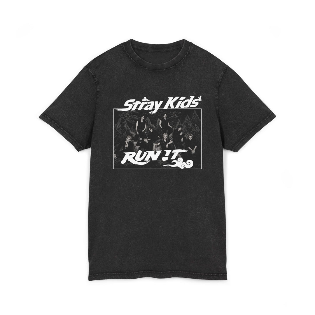 Stray Kids - "RUN IT" Streetwear T-Shirt - SeoulMate