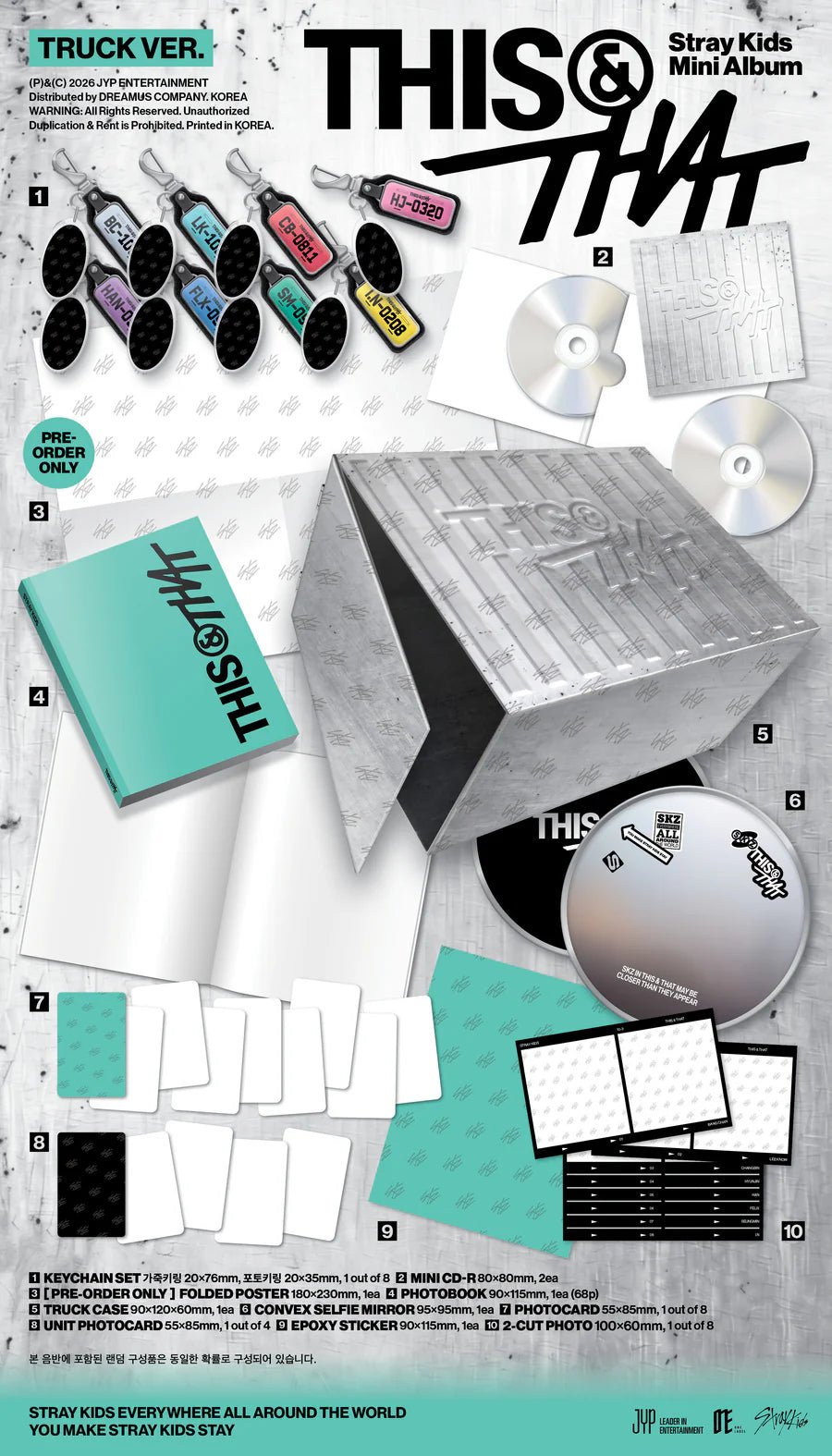 Stray Kids - THIS & THAT (Truck Ver.) (Limited) - SeoulMate