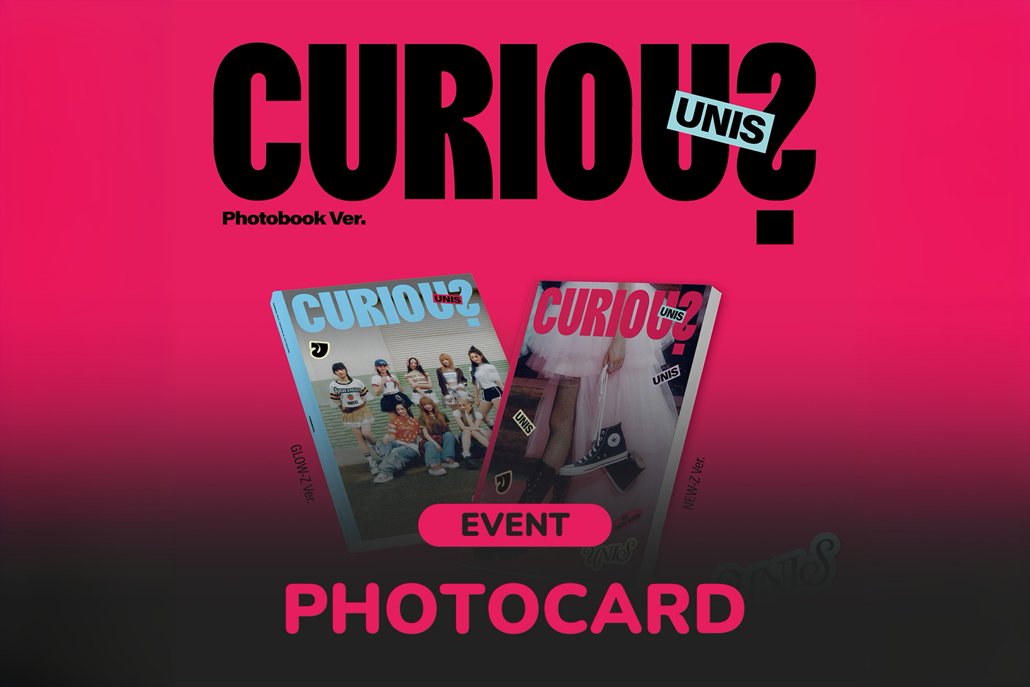 UNIS - CURIOUS - 1st Single Album (Photobook Ver.) - Seoul - Mate