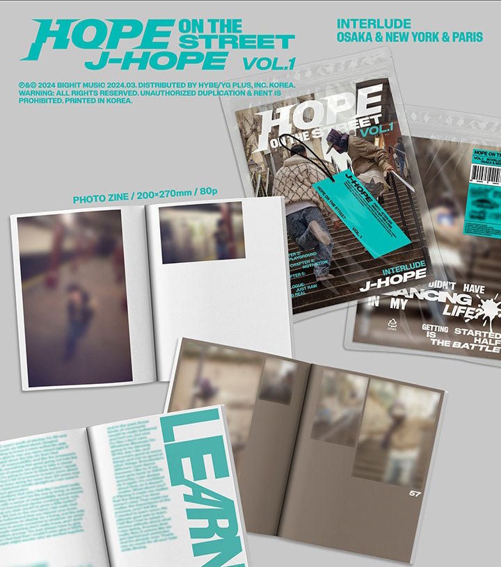 BTS J-HOPE - Hope on the Street Vol. 1 - Seoul-Mate