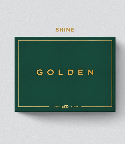 JUNG KOOK ジョングク from BTS - GOLDEN SOLO ALBUM 韓国盤 CD