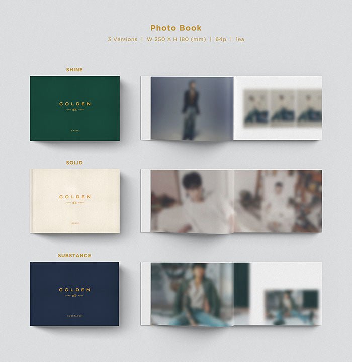 BTS Jung Kook - GOLDEN Set + WeVerse Gifts - Seoul-Mate