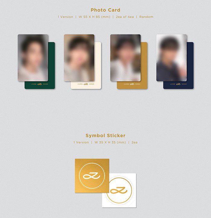 BTS Jung Kook - GOLDEN Set + WeVerse Gifts - Seoul-Mate