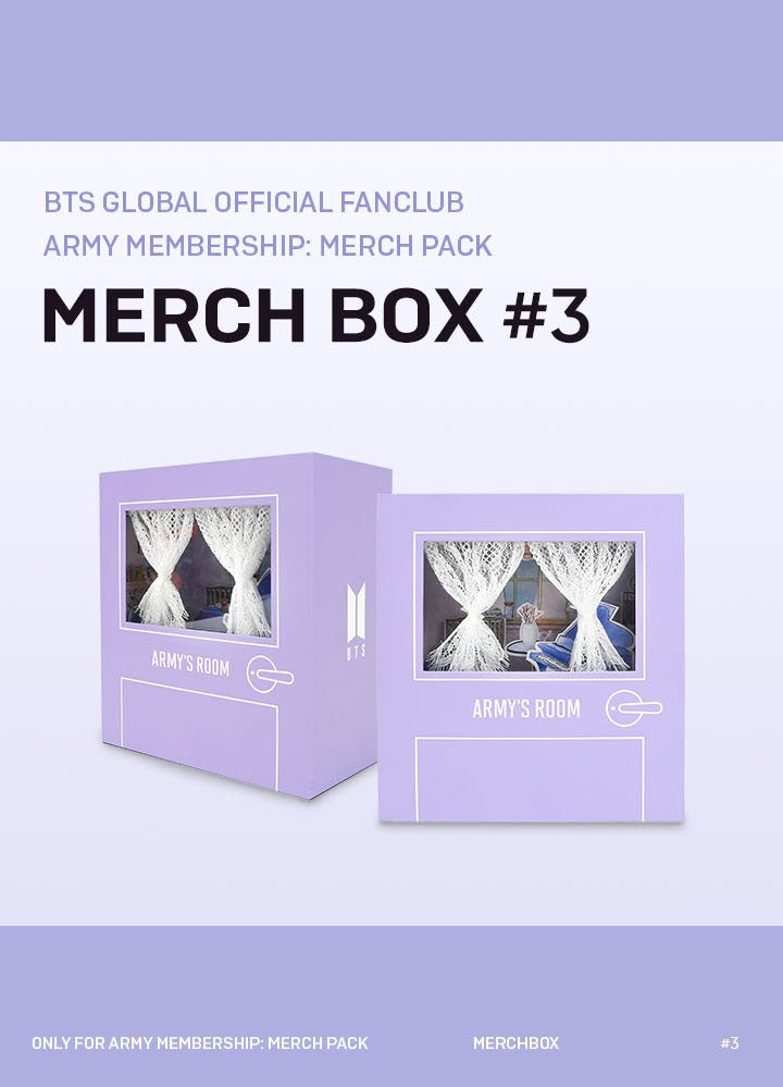 BTS - Merch Box #03 (Army's Room) - Seoul-Mate