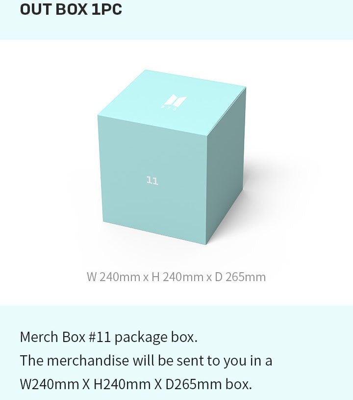 BTS - Merch Box #11