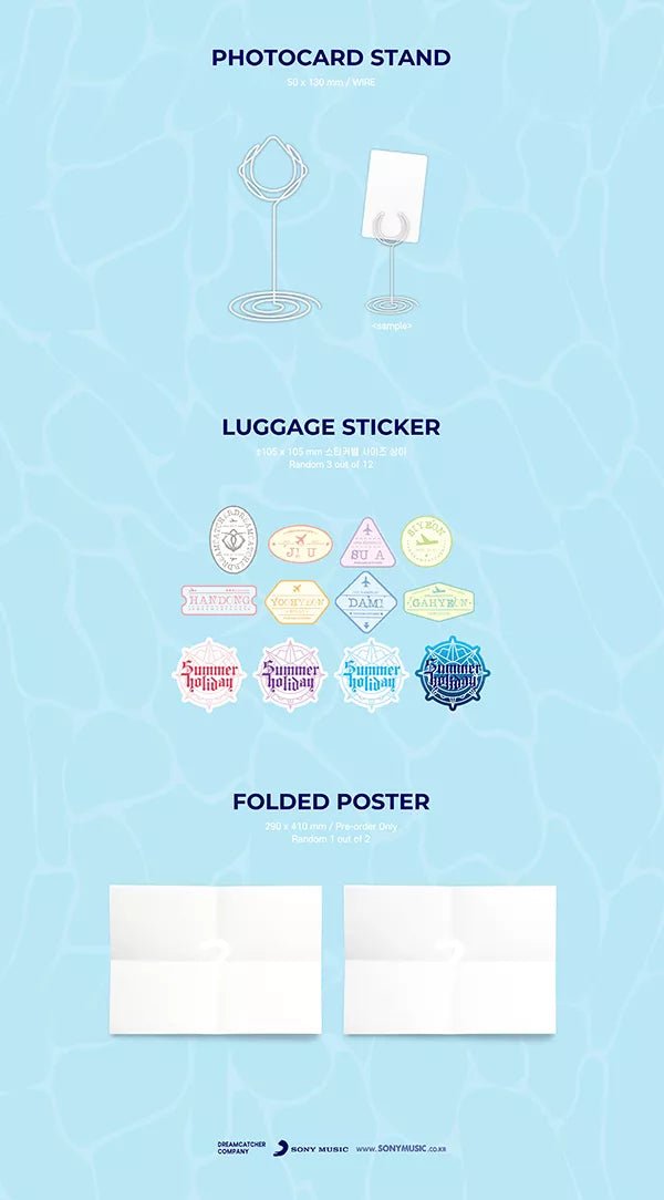 Dreamcatcher - Summer Holiday Limited Edition / G Ver. (Special Mini-Album)