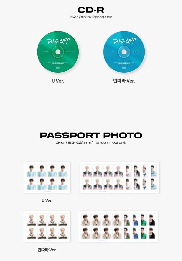 iKON - TAKE OFF (3rd Full Album) – Seoul-Mate